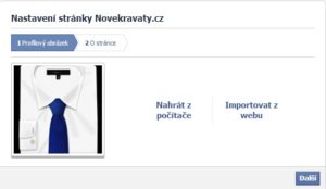 tvorba facebook stránky